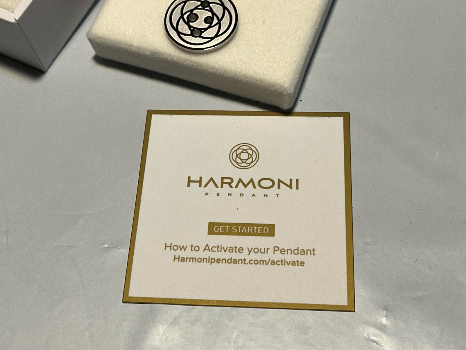 Harmoni EMF Pendant Protection Necklace Stainless Steel Small 20mm