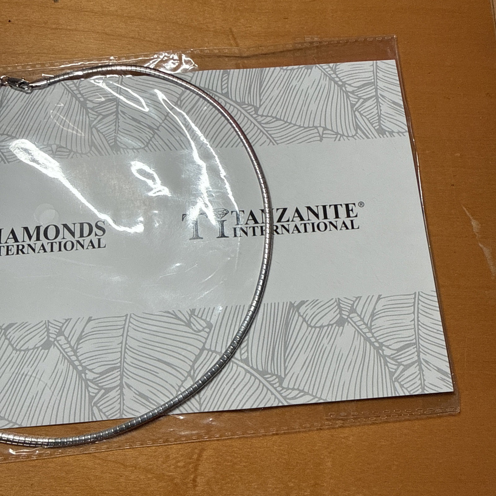 Diamonds International Tanzanite International Tanzanite Necklace New Unopened