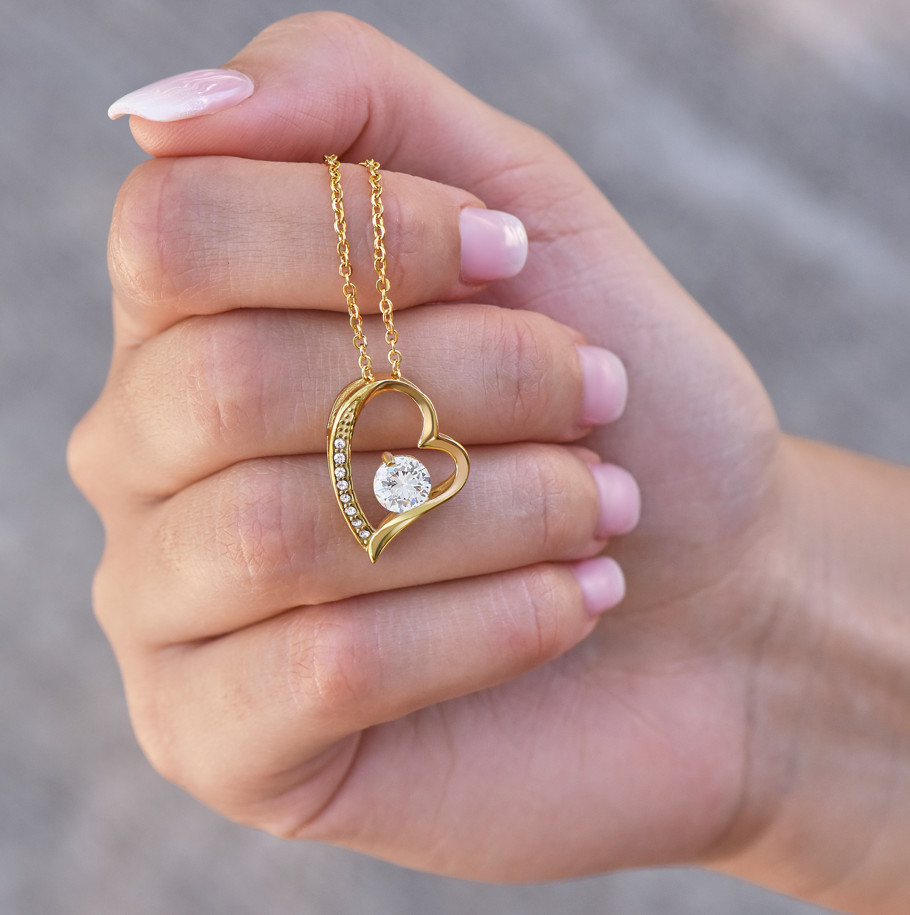 To My Soulmate Heart Necklace Anniversary valentines meaningful Gift