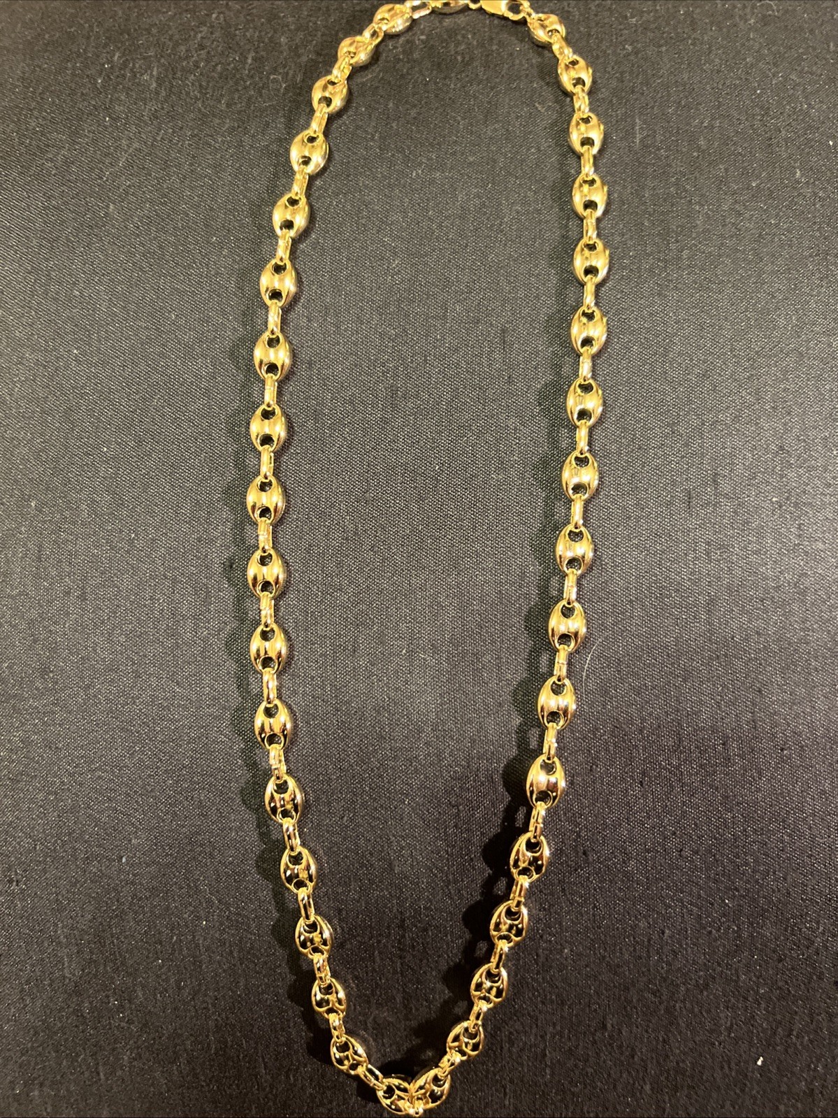 24 INCH PUFF 14KT GOLD ELECTROPLATED PLATED 10x HIGH QUALITY