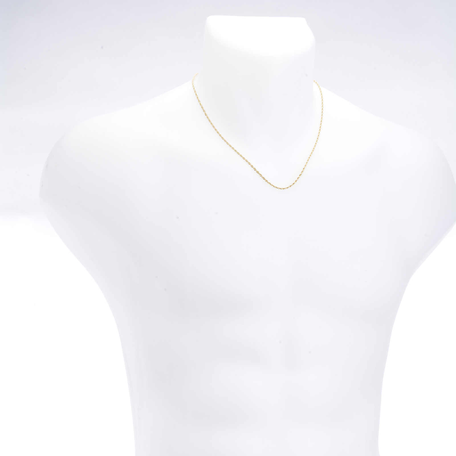 Hip Hop Solid High End 14K Gold Plated 2.5+3+4 mm Rope Chain Combo 18″+20″+22″