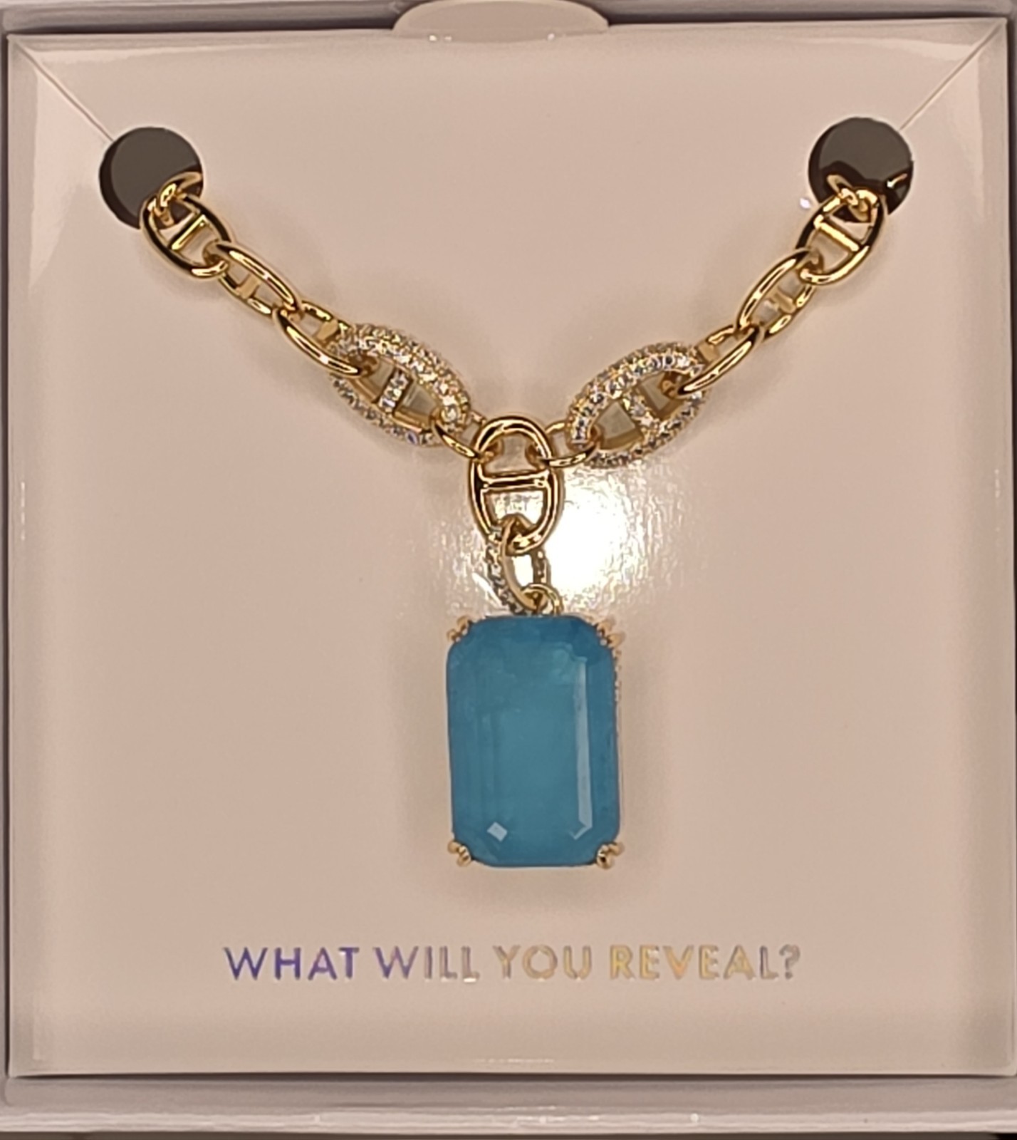 Mental Health Aware Necklace, NK20651, You Are A Masterpiece-Gold Plating