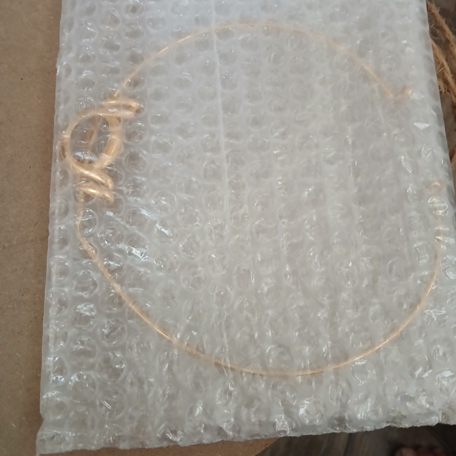 WOMEN’S WRAP AROUND CHOKER GOLD PLATED NECKLACE 16″ VINTAGE