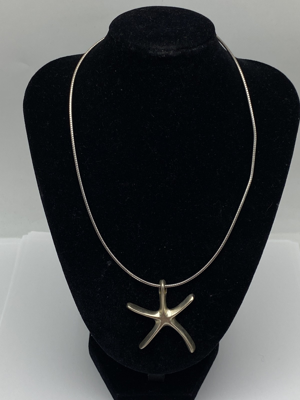 Sterling Silver Sarfish Pendant Snake Chain Necklace 16.6g