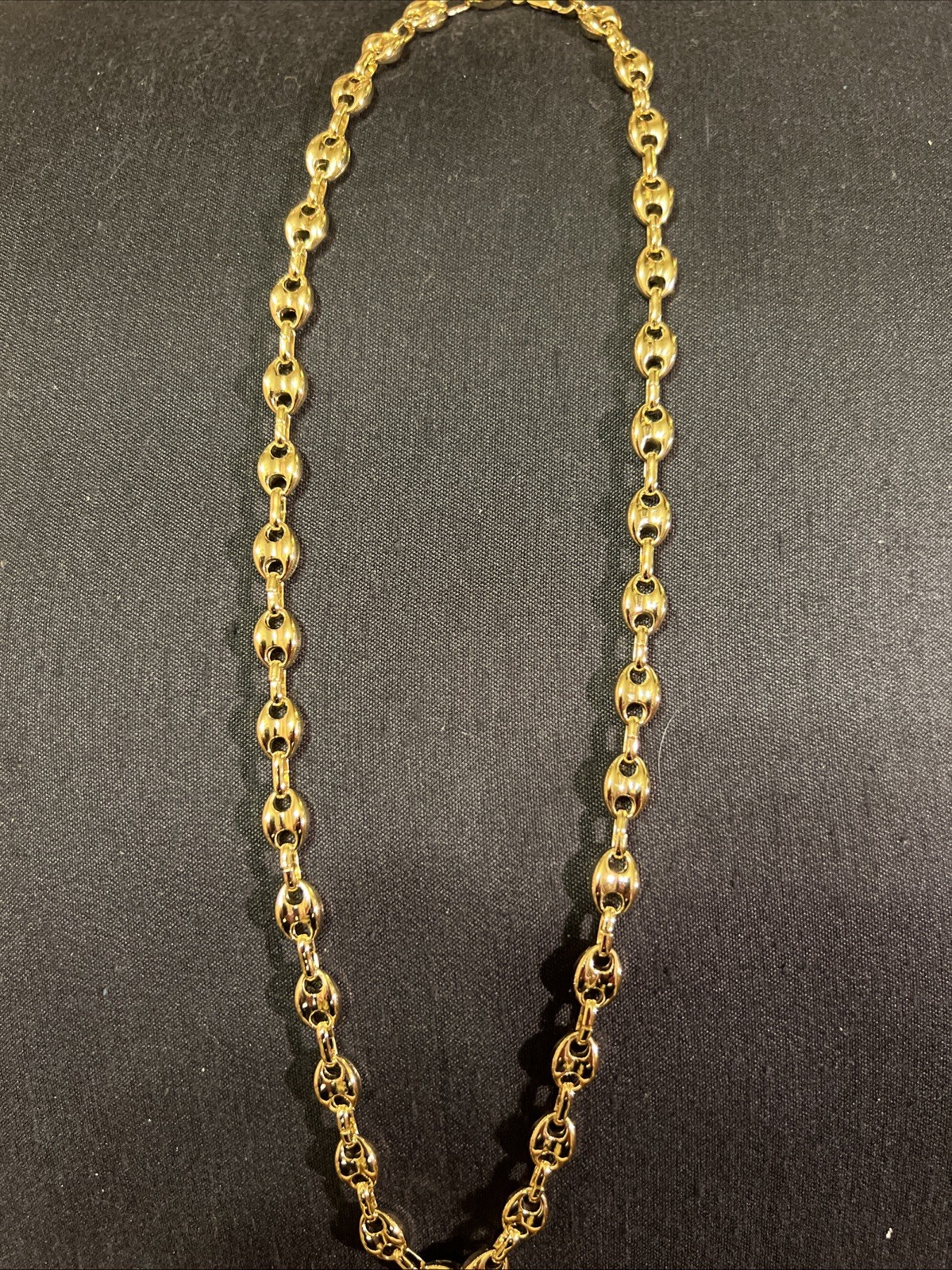 24 INCH PUFF 14KT GOLD ELECTROPLATED PLATED 10x HIGH QUALITY