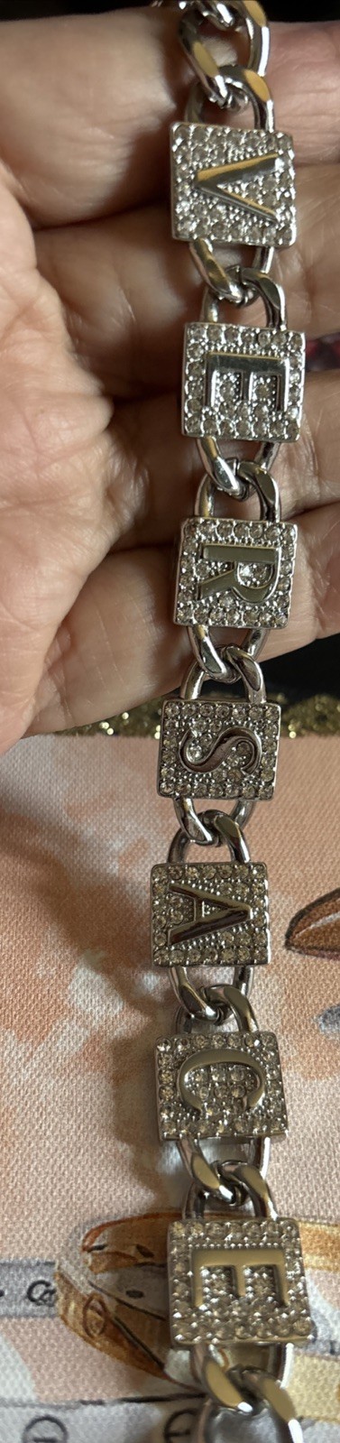 Fashion Monogram Chain Necklace