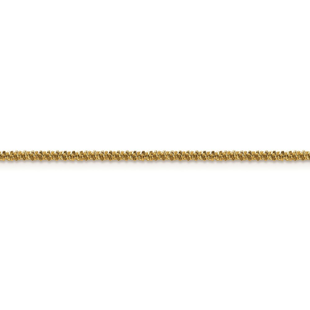 Stainless Steel Polished 2.2mm Yellow IP-plated Cyclone 20in Chain