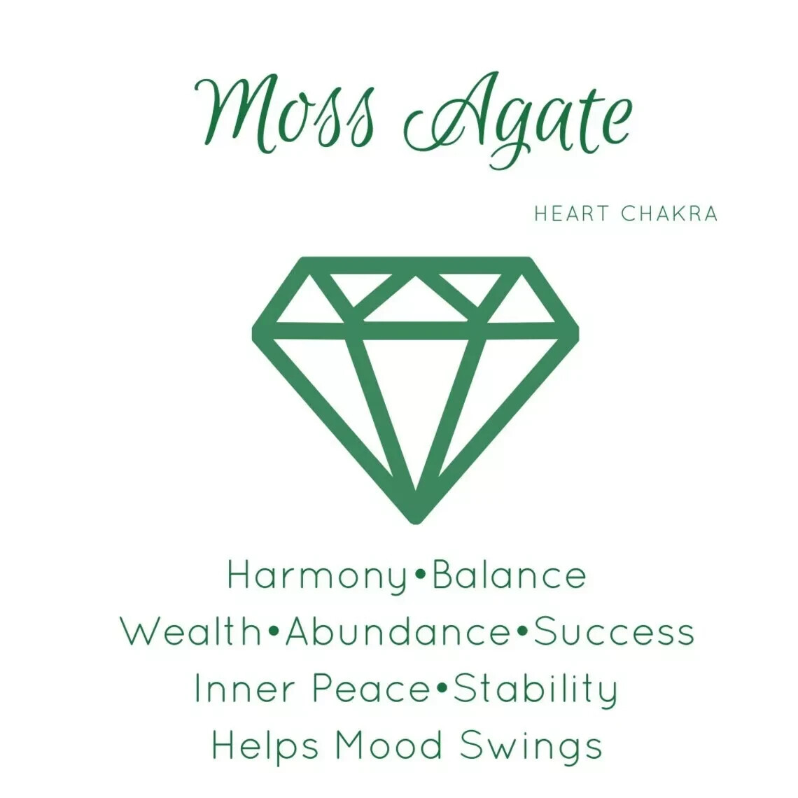 Minimalist Natural Moss Agate Choker Healing Energy Green Beads Dainty Necklace