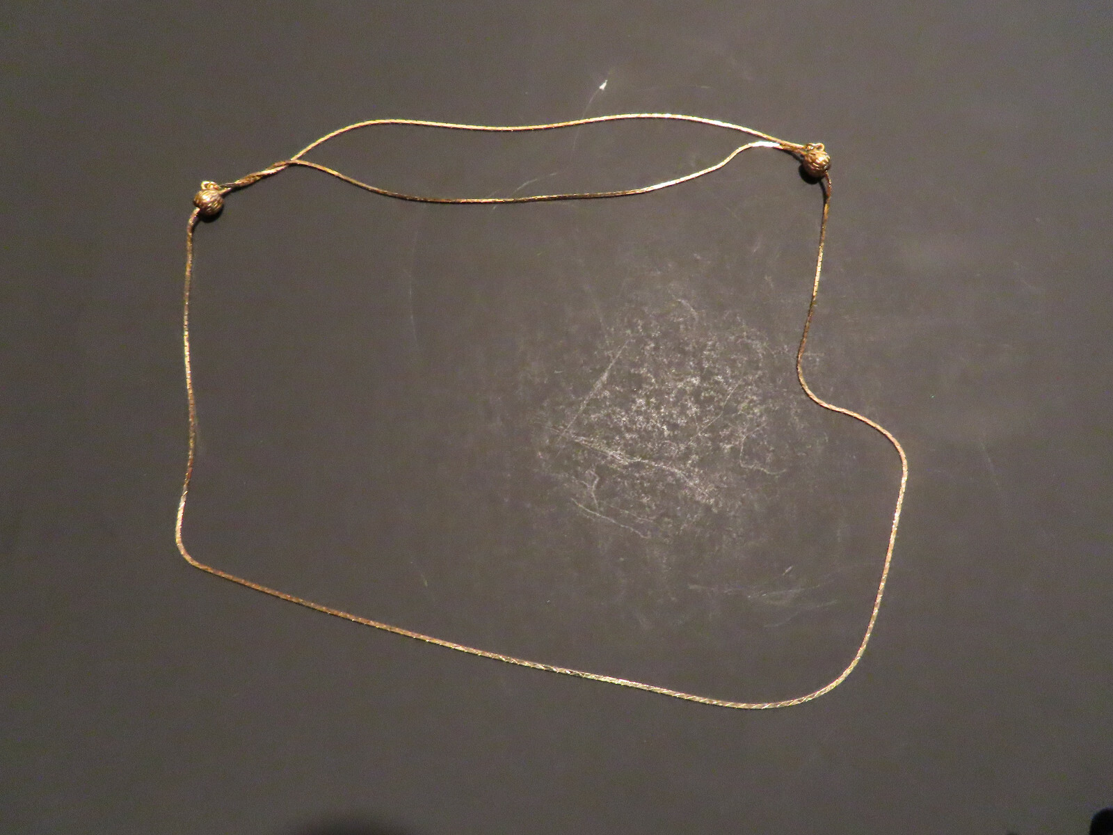 Gold Plated Adjustable Chain Necklace. Nice Gold. NEW & FREE SHIPPING IN USA.