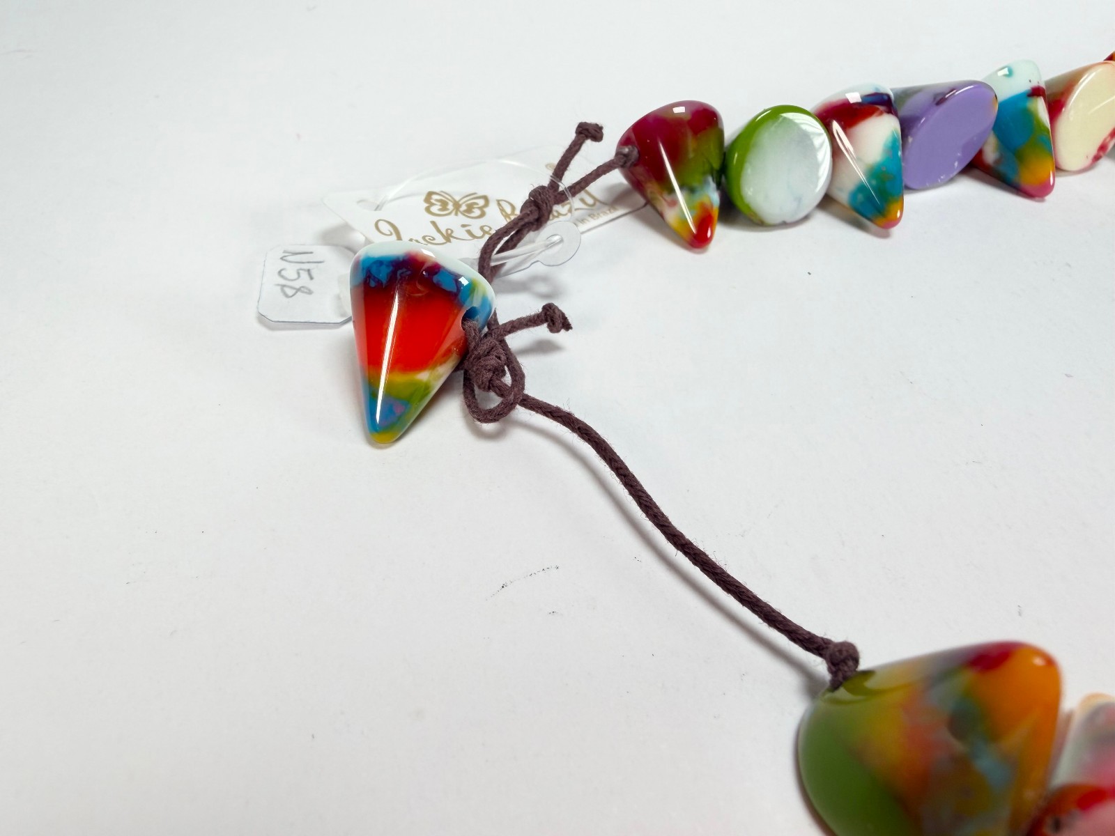 Jackie Brazil “Corina” Small Cones Kandinsky 55cm Necklace ( N0058 )