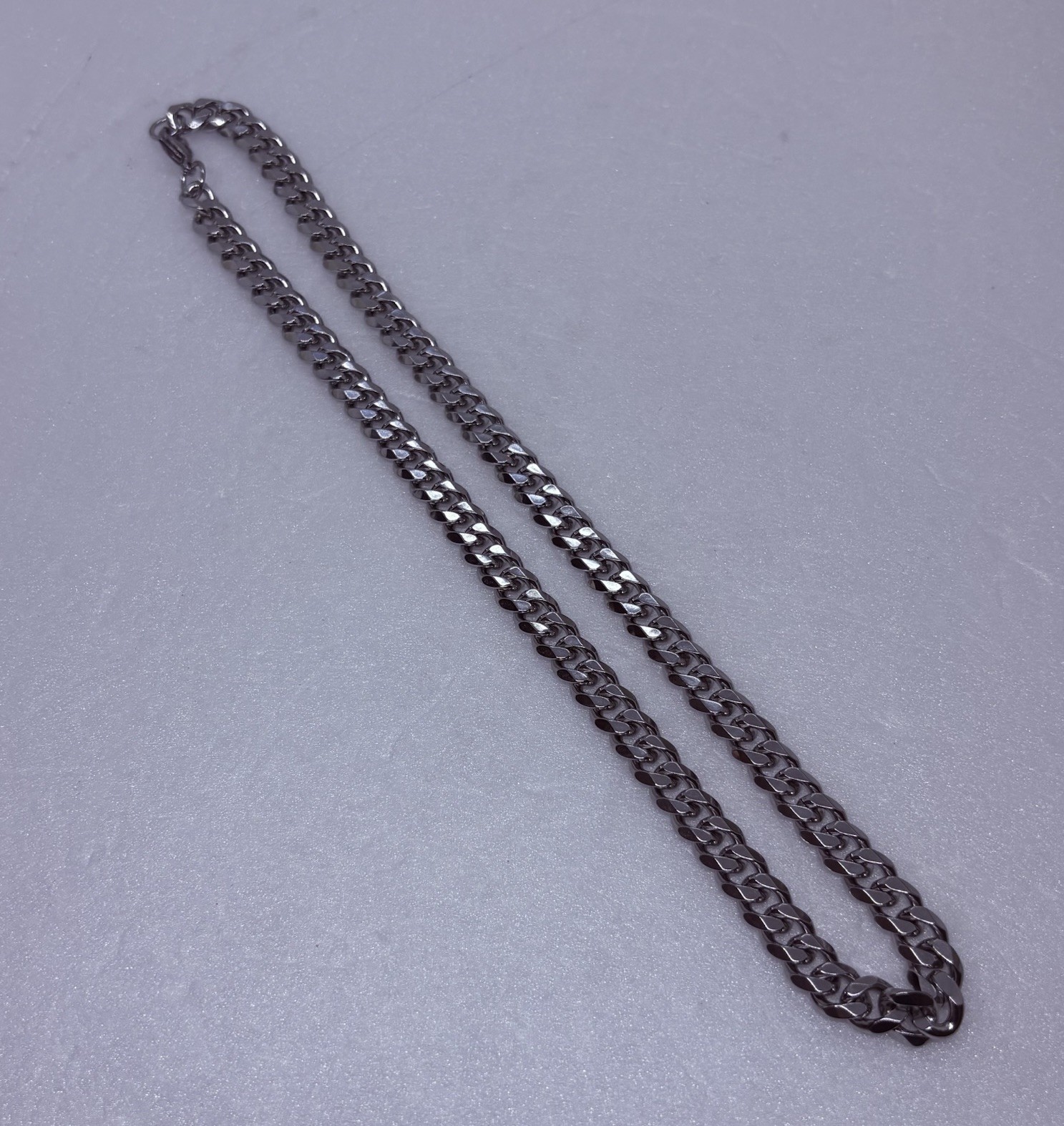 Men’s Stainless Steel Silver Chain Link Necklace 9mm 20” Lobster Clasp Fashion 7