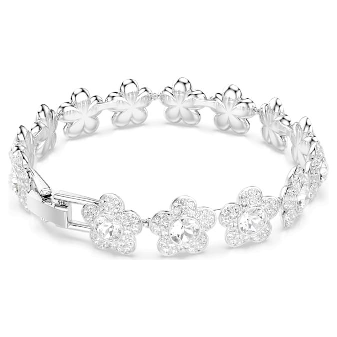 Swarovski Ariana Grande x Swarovski Bracelet Round cut, flower, white