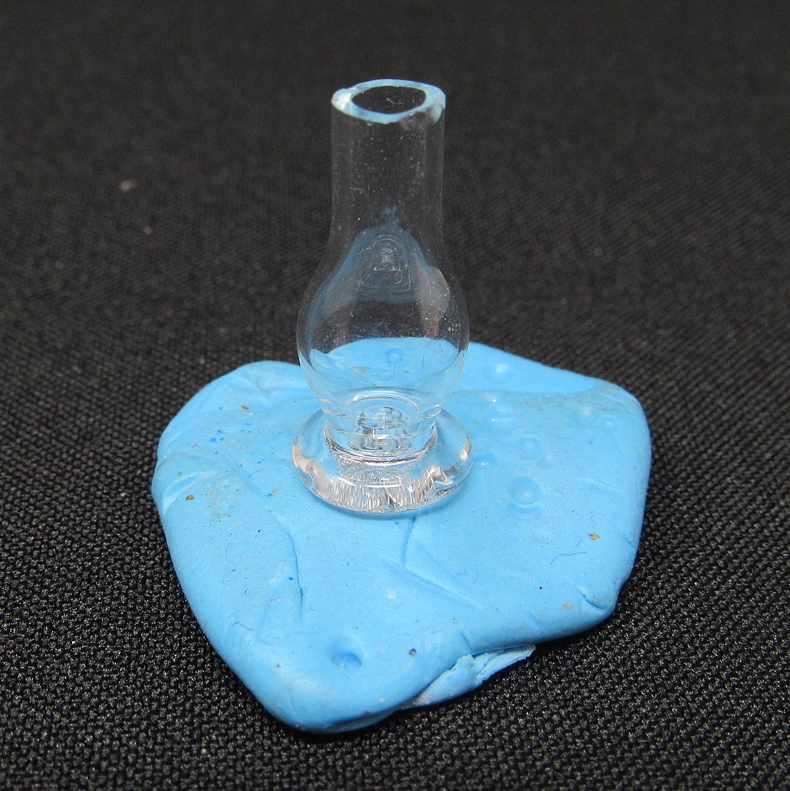 Coke Bottle Clear Glass Vial 1 inch Charm Cremation Ashes Pendant Instruct T