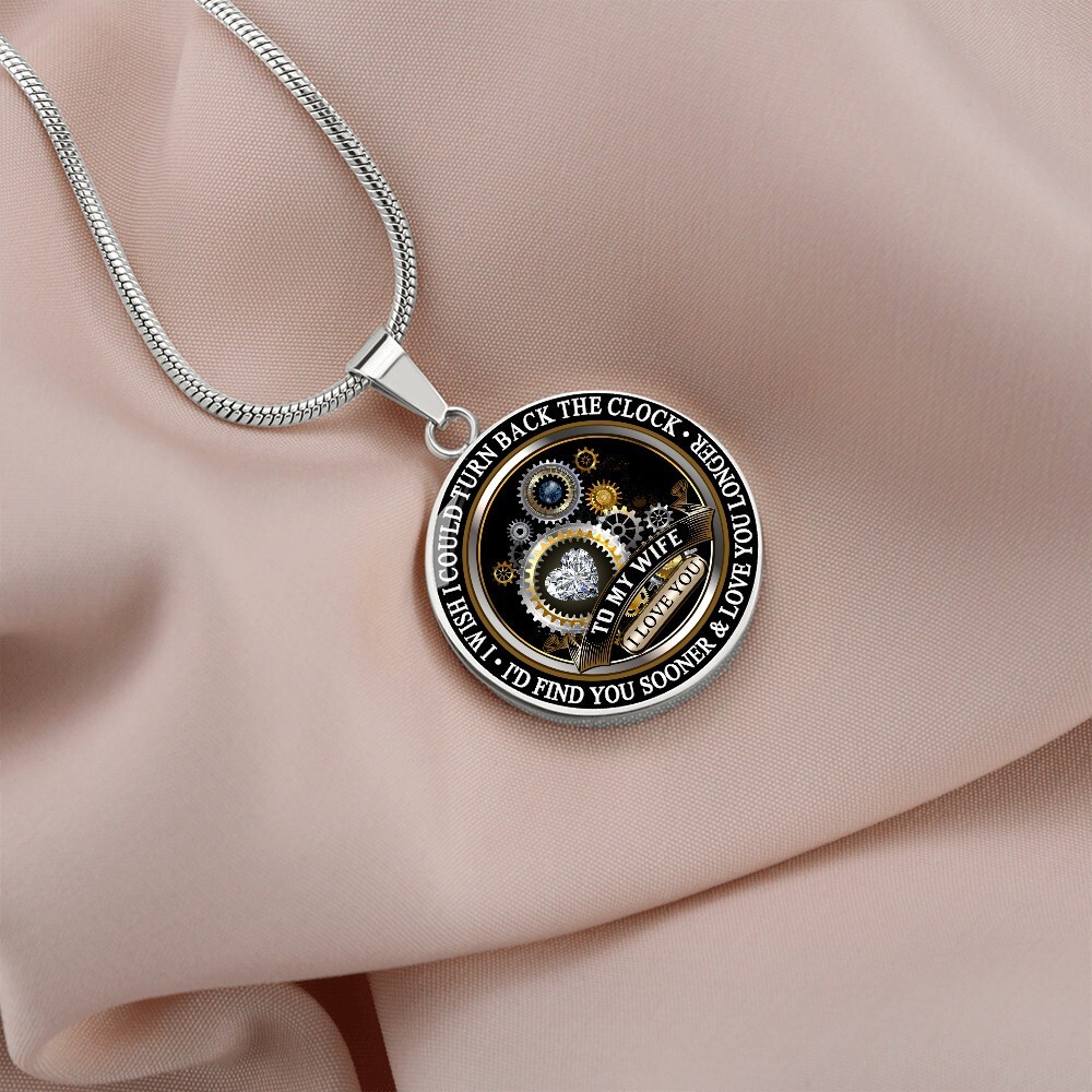 Husband & Wife Gift – Romantic Necklace For Valentine’s Day, Wedding Anniversary