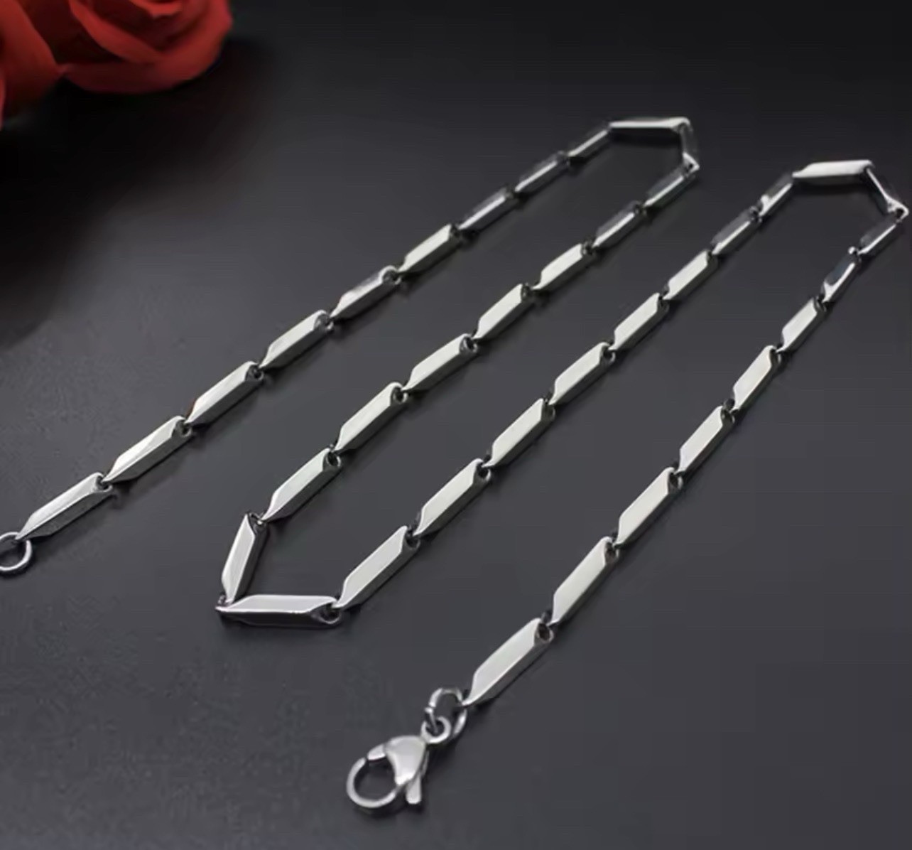 Stainless Steel Chain for Men and Women, 60cm
