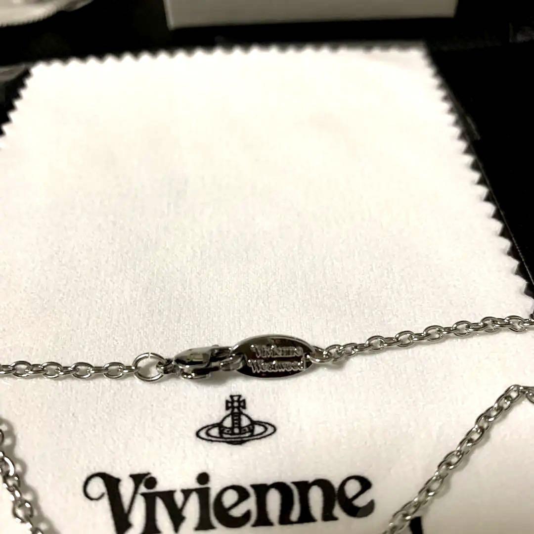 Vivienne Westwood Necklace MAN ROXANNE Silver IN BOX
