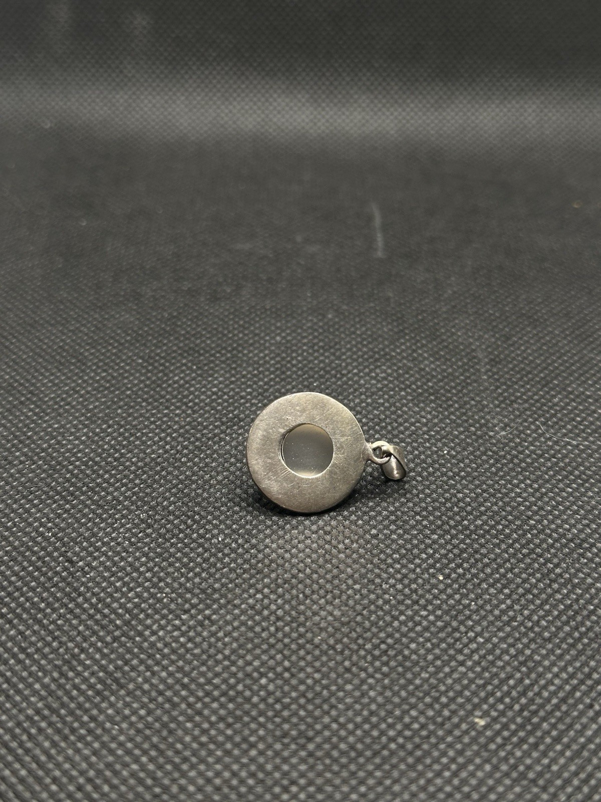 Vintage Chalcedony “Stone of Harmony” Calming, Nurturing Sterling Silver Pendant