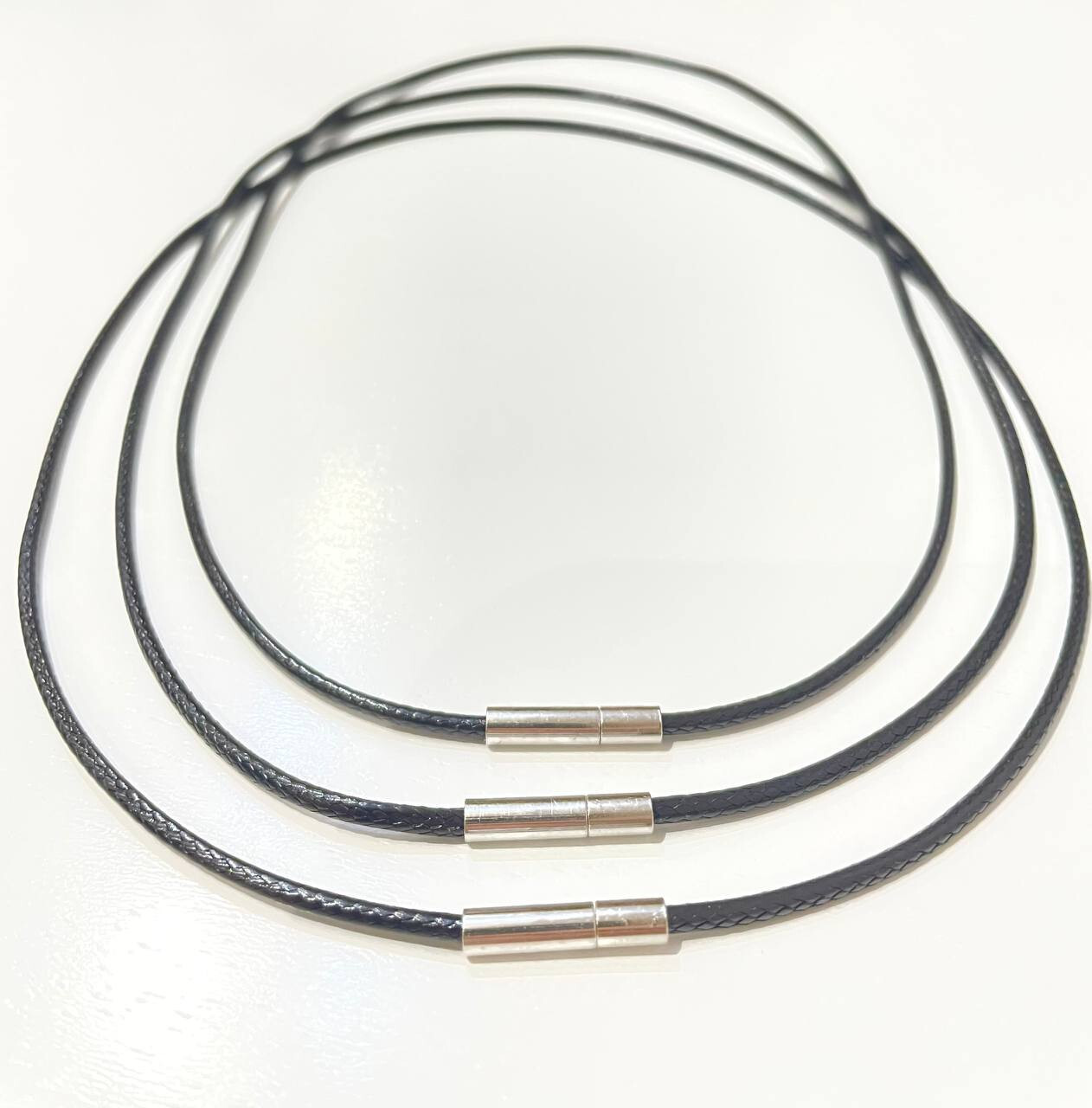 Leather Cord for Necklace, Thin and Strong Leather Necklace String