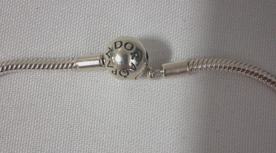 Pandora Moments Sterling Silver Snake Chain Necklace 50 cm (Style 590742HV-50)