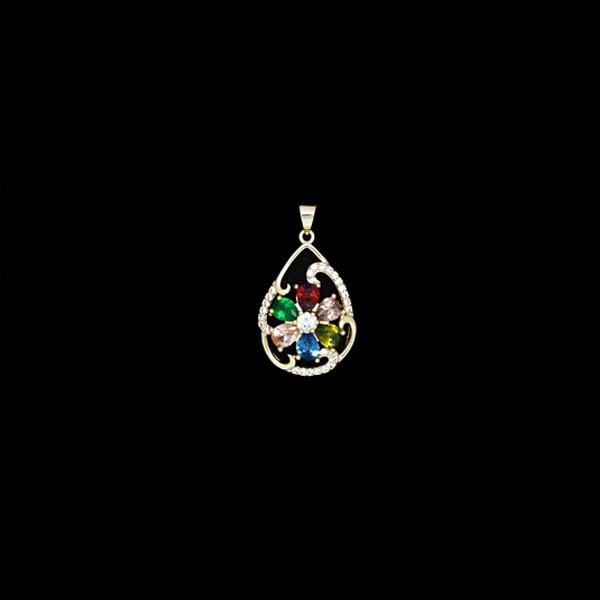 Starbright Floral Pendant