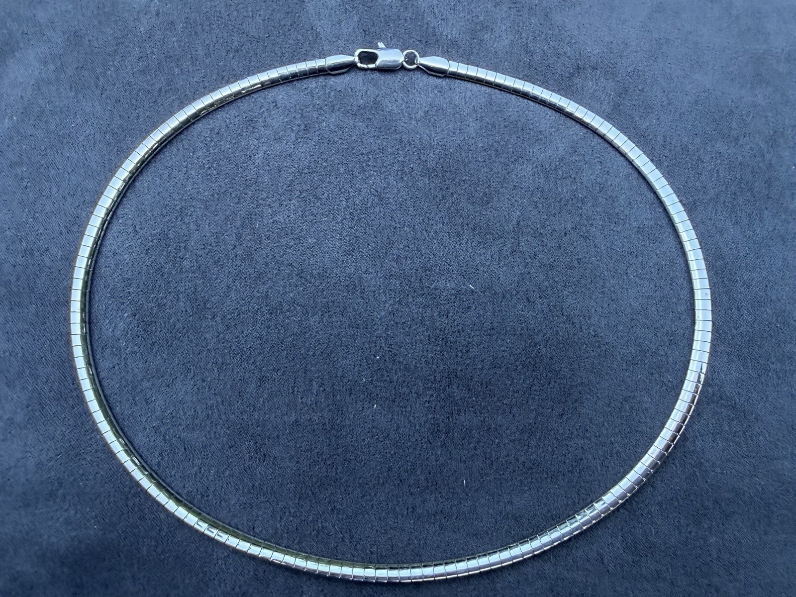 Lia Sophia Silver & Gold Tone Reversible Snake Chain Necklace, Lobster Clasp
