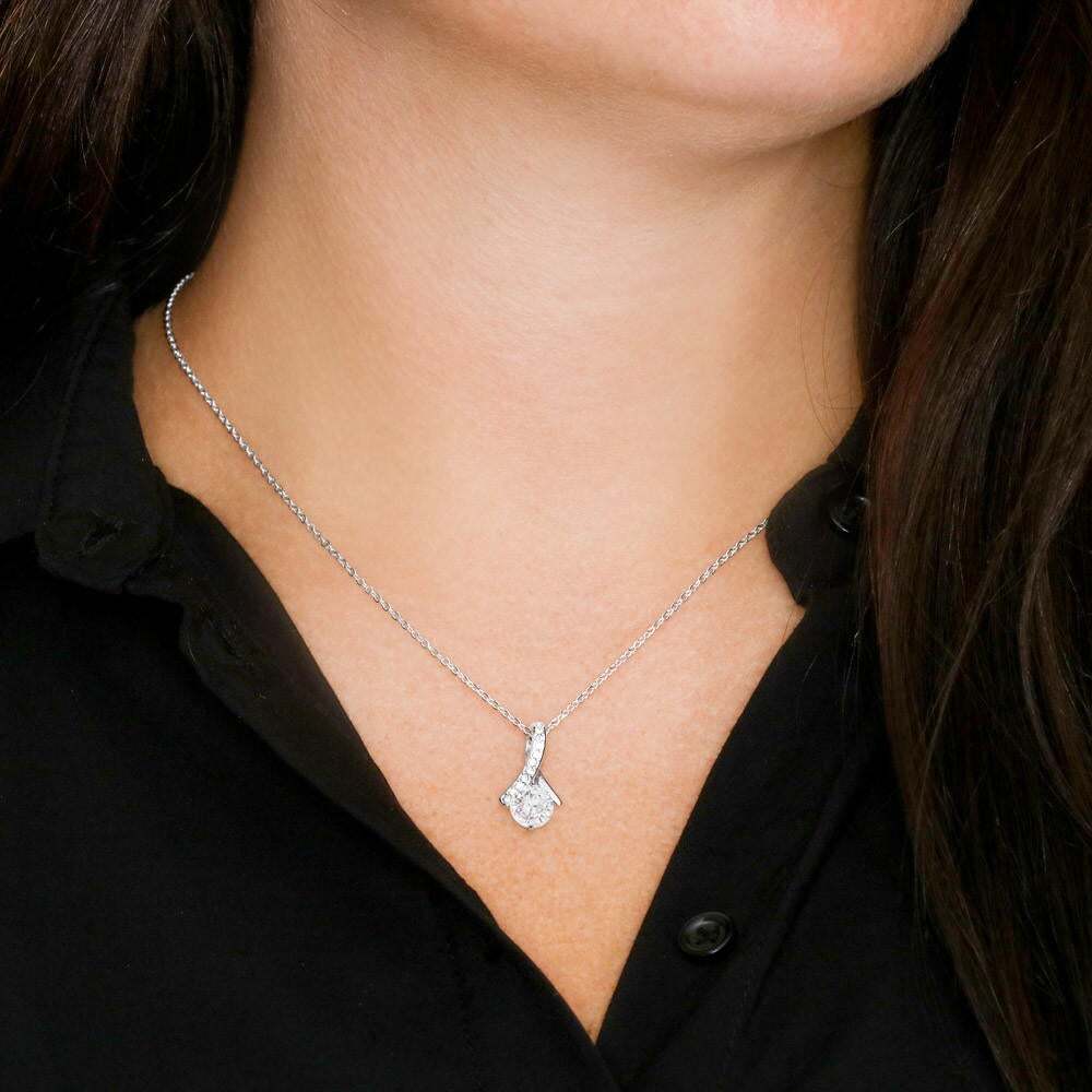 To My Wife Necklace, Gift For Wife, Anniversary Gift, Wife Birthday Gift For Her