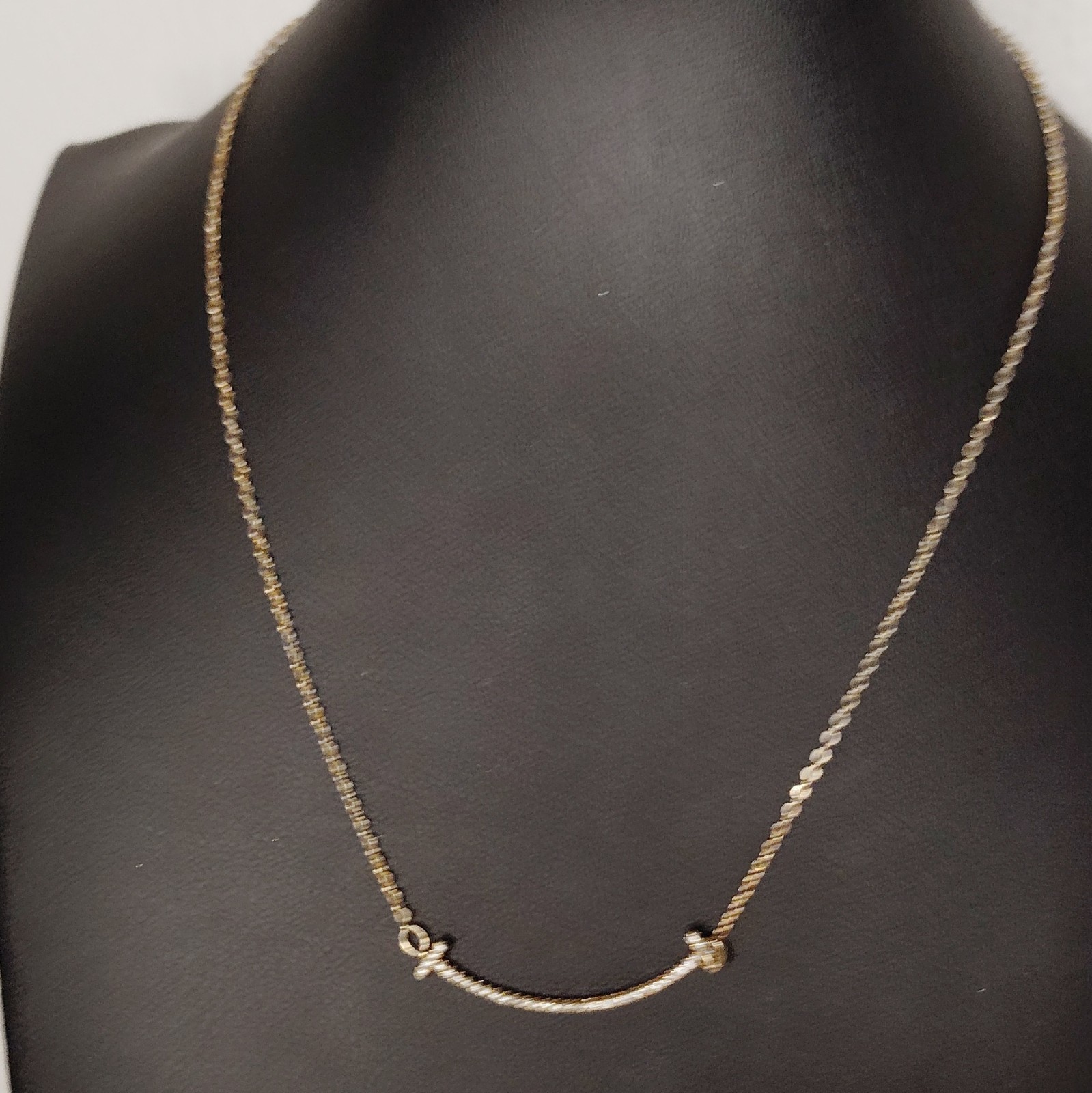 Park Lane Gold Tone Pave Crystal Curved Bar Necklace Signed Adjustable