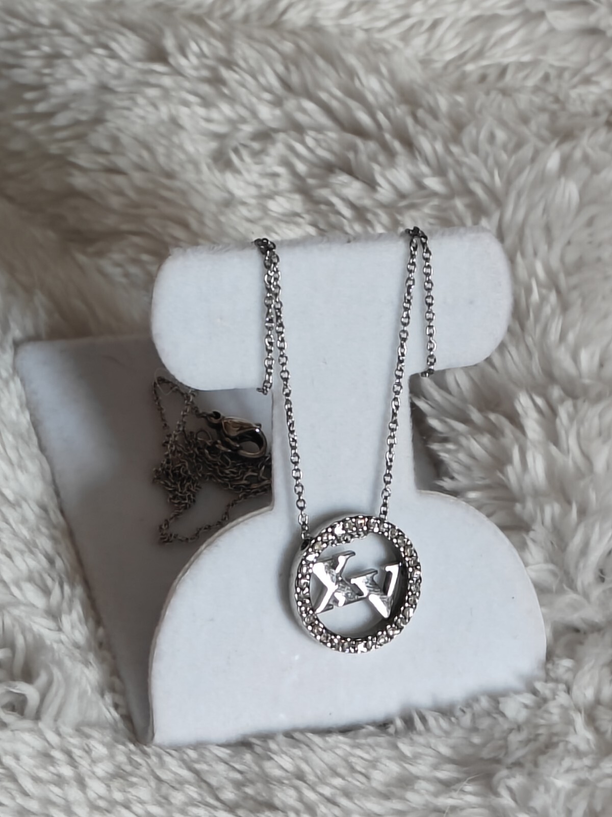 Roman Numeral 15 Fifteen Stainless Steel Necklace Stones Birthday Anniversary