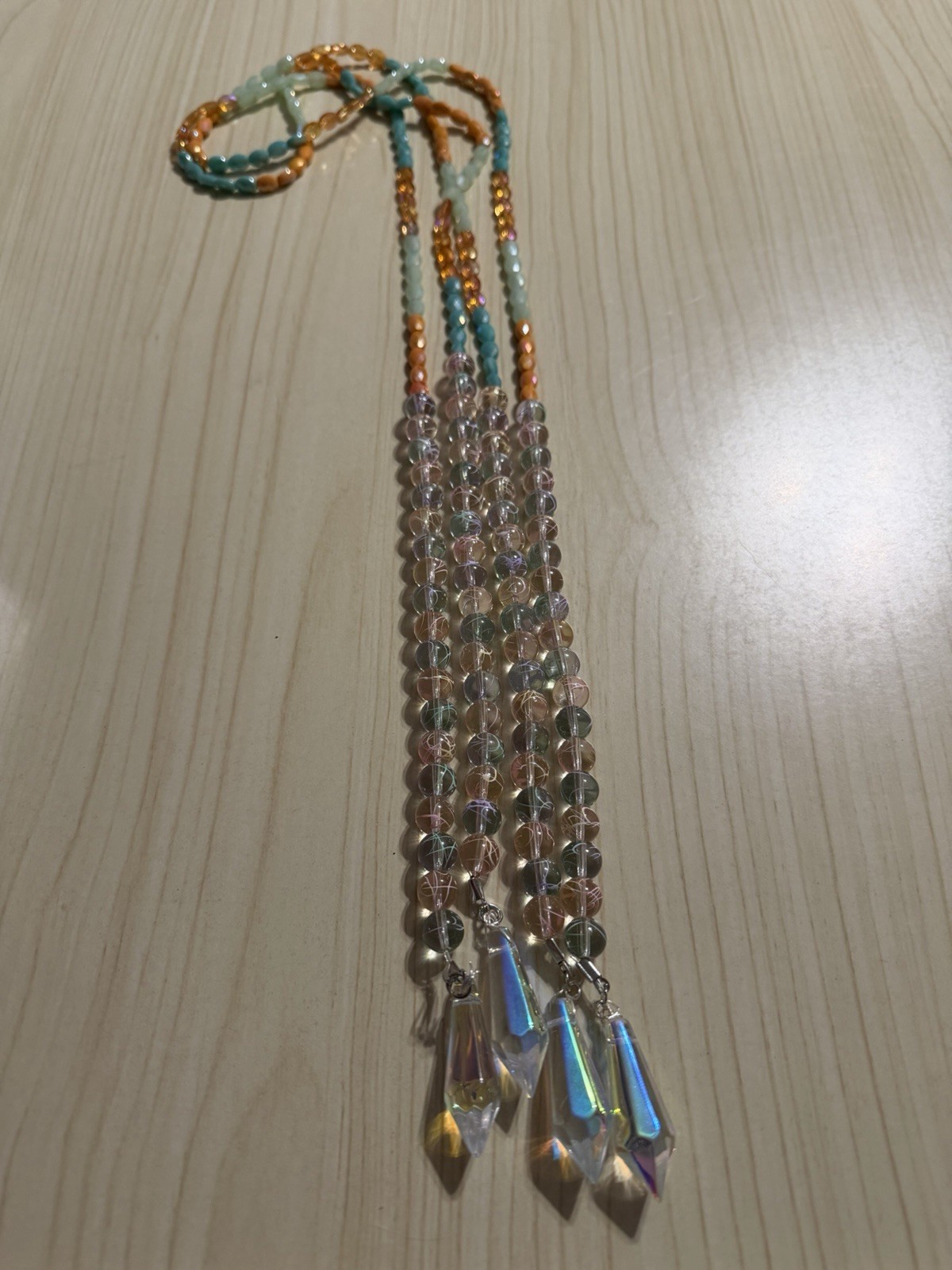 Beaded Necklace Tie