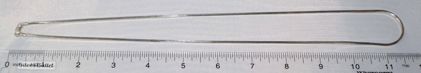 Silpada Sterling Silver Rare HTF 24 inch 8 Sided Octagon Chain Necklace N0405