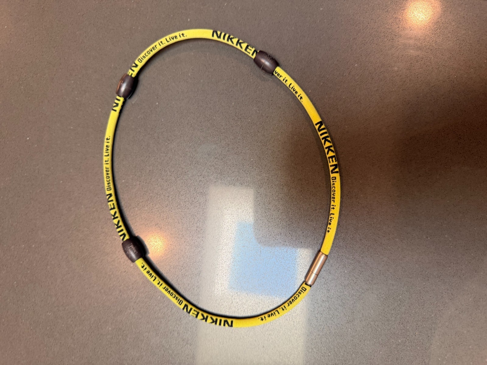 NWOT Nikken Kenko PowerBand Magnetic Necklace 19″