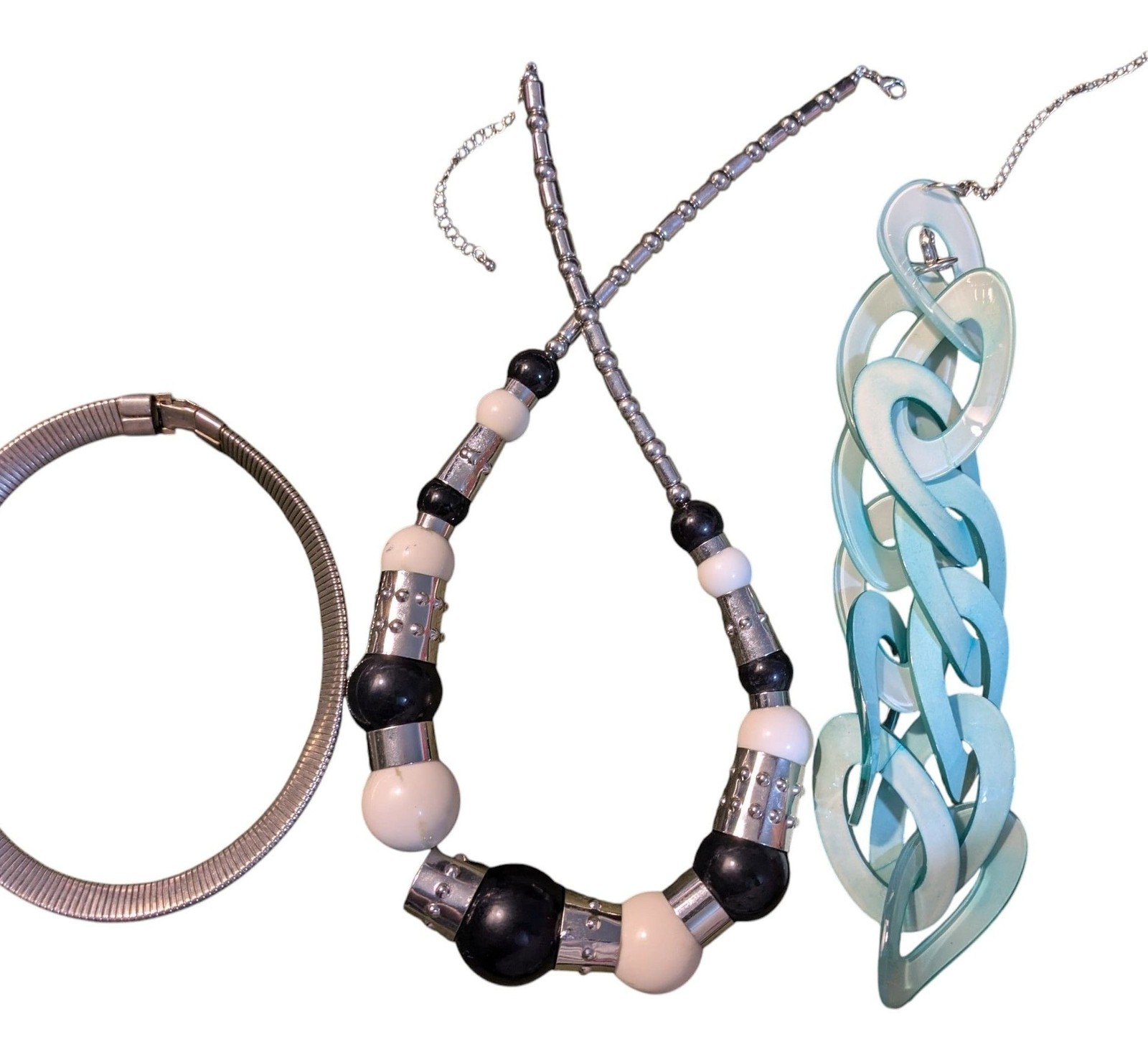 Three-Piece Assorted Fashion Necklace Lot