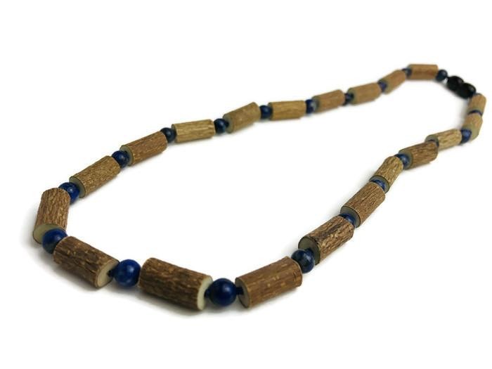 ADHD Acid Reflux 16 17 19 22 Hazelwood Eczema Necklace Adult Lapis Lazuli