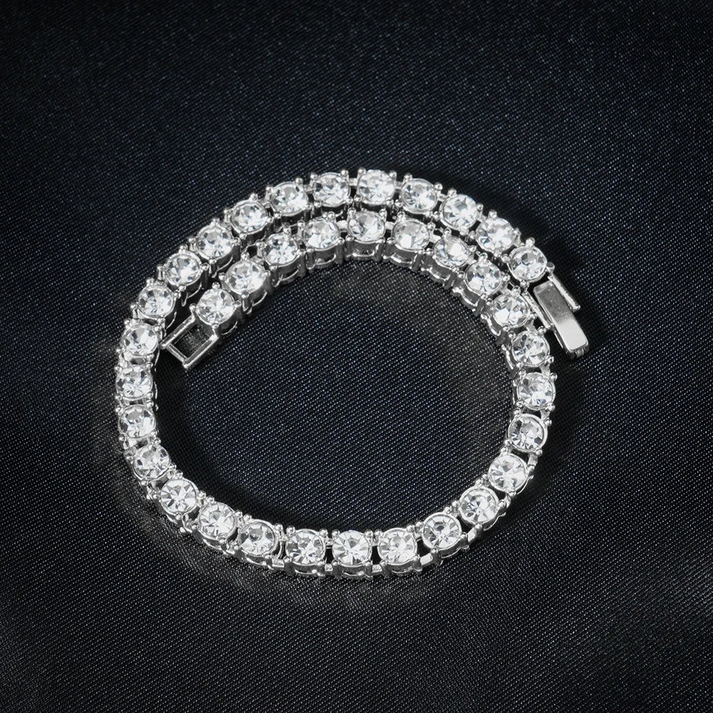 5mm Tennis Chain Necklace – Iced Out Link