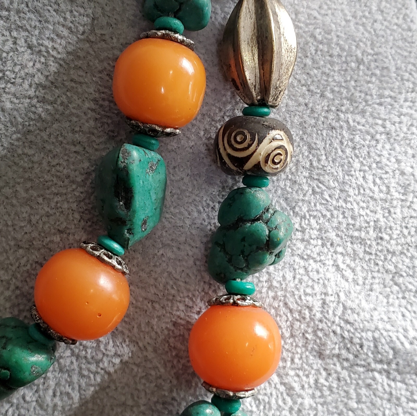NWT Bohemian Boho Lot of 2 Necklaces 19 to 22 in. World Market Exclusive India