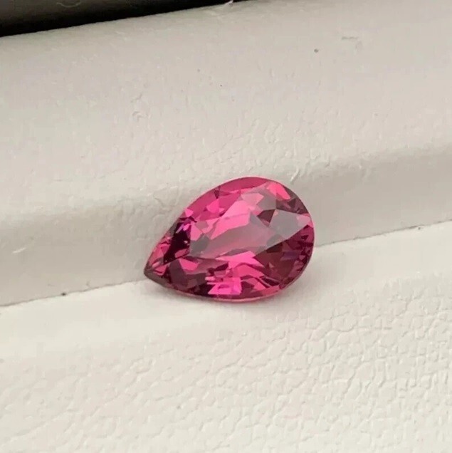 Awesome Ceylon Pink Sapphire Natural 5-7 Ct Loose Pear Cut Certified Gemstone