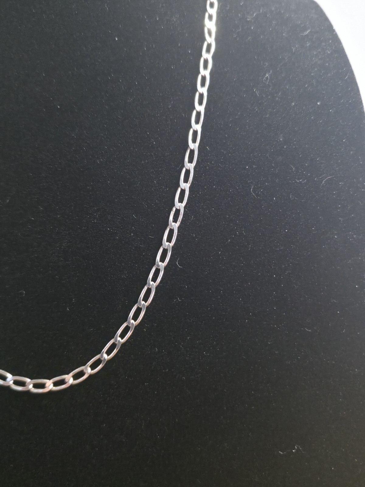925 Sterling Silver Figaro Chain Necklace, Italy 11.50 Grams (20 Inch)