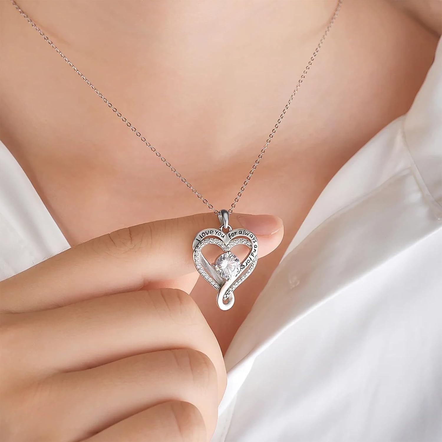 Engraved Necklace in Gift Box – Celebrate Your Love on Any Occasion