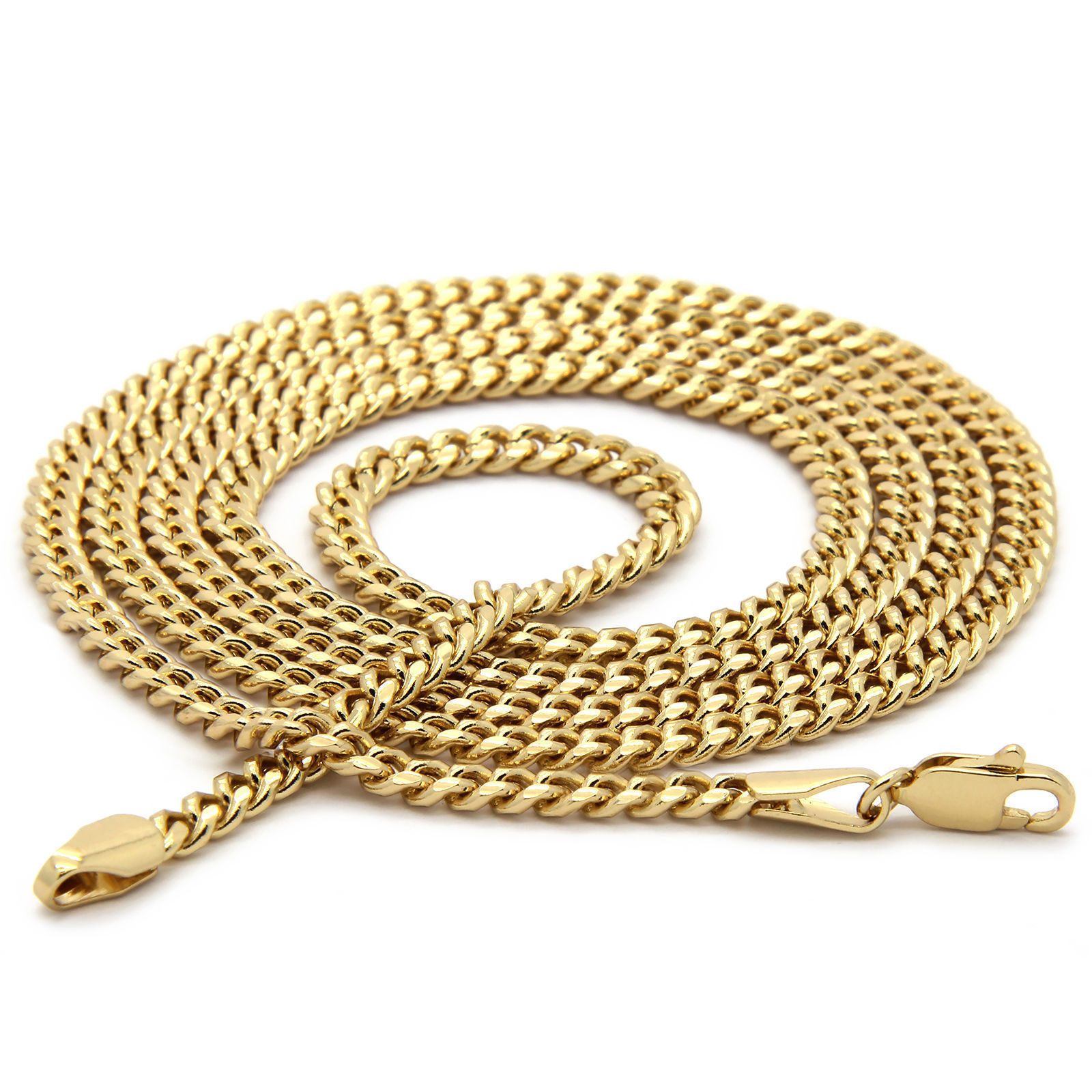 14k Gold Plated Cash Money Bag $ Cubic-Zirconia Hip-Hop Pendant Cuban Chain