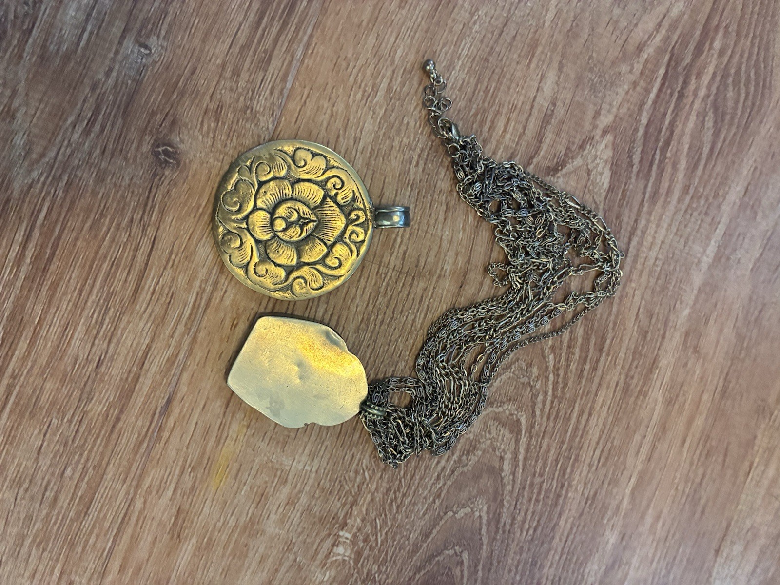 Buddha Pendants bracelet earrings from Nepal Handmade Jewelry Lot of 5