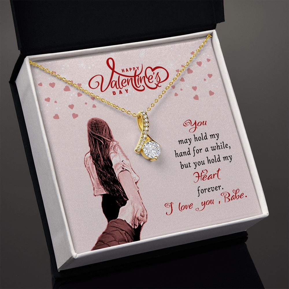 Happy Valentine’s Day Babe Alluring Beauty Necklace