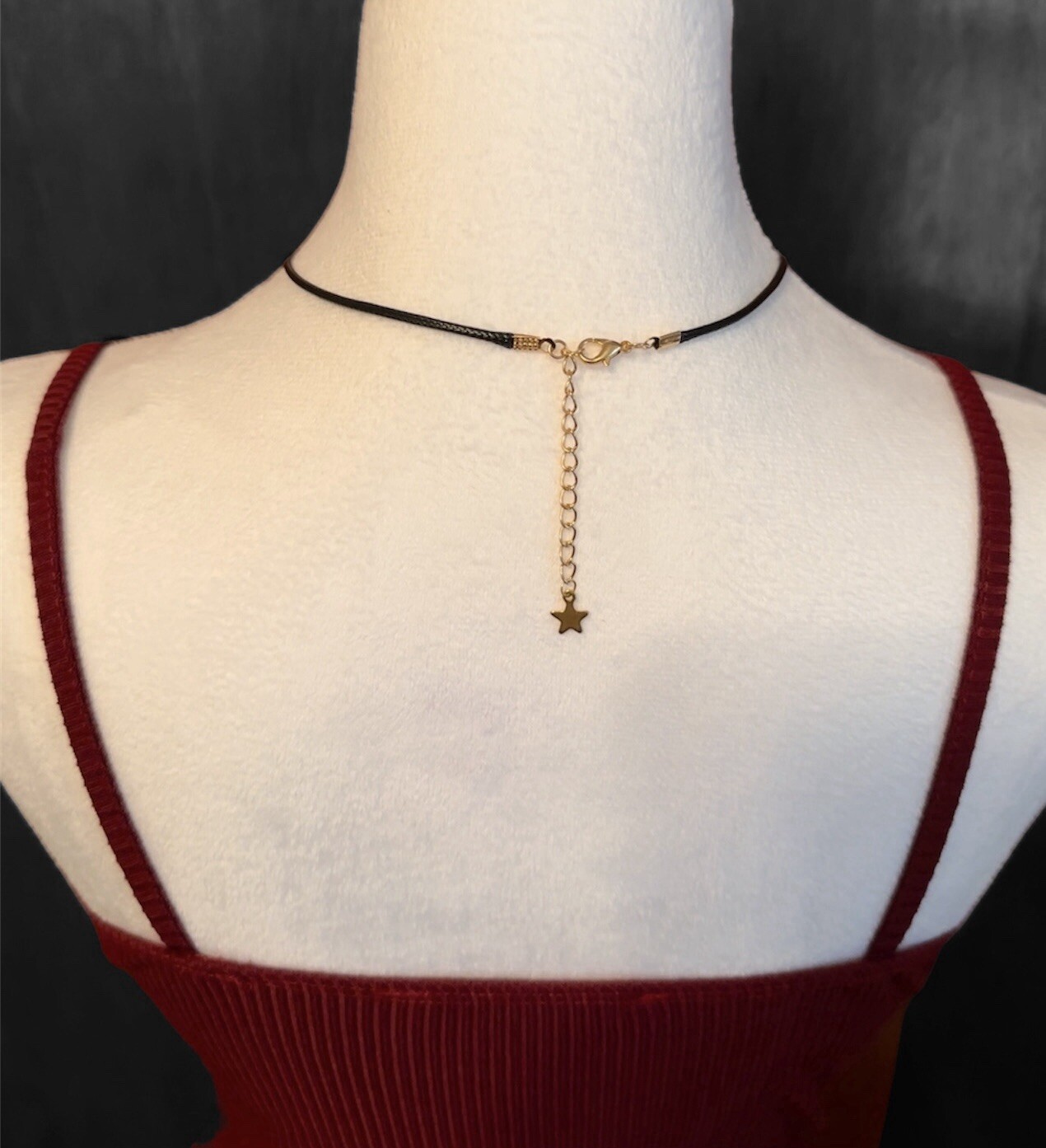 Golden Spiral Swirl Pendant Necklace Black Cord Unisex Women Men Brand New
