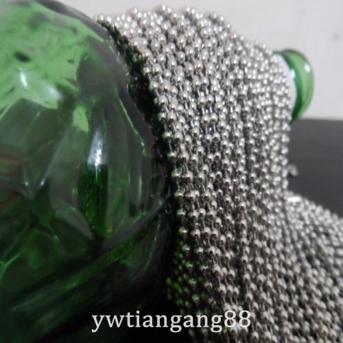 1.5/2/2.4/3.2/4/5/6/8/10mm in bulk Stainless Steel Ball Chain Jewelry finding