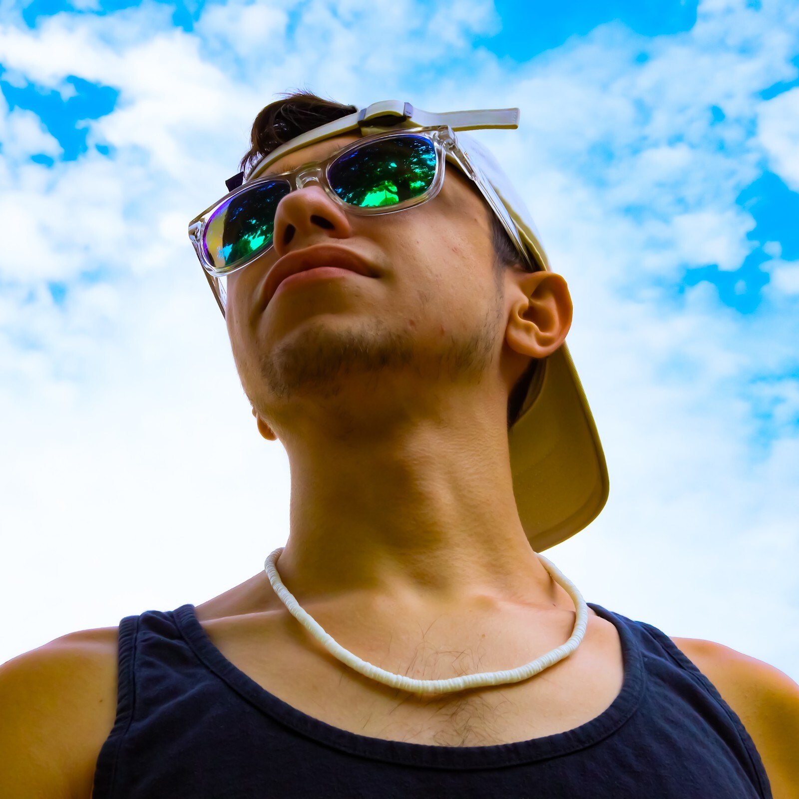 White Surfer Necklace Choker Pack, Genuine Puka Shell Necklace for Men & Women,