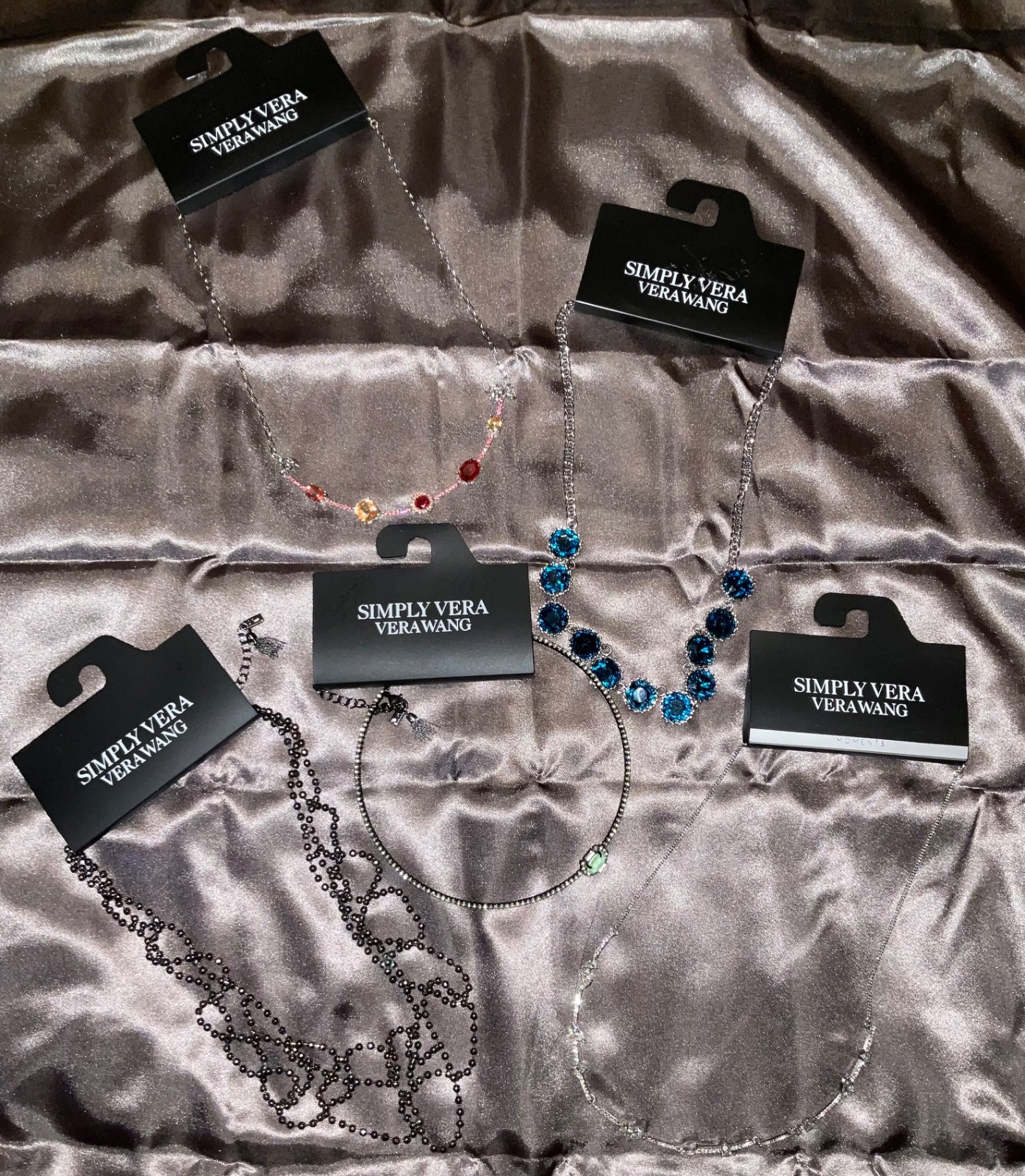 Simply Vera Wang Necklace Lot of 4