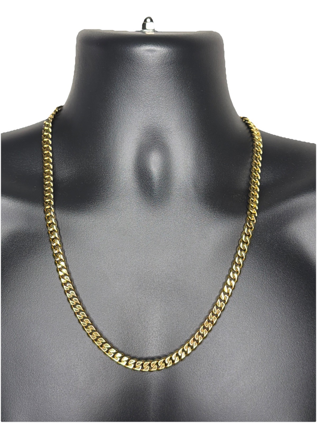 Men’s 14K Gold Filled Miami Cuban Link Chain, 8mm, 18”