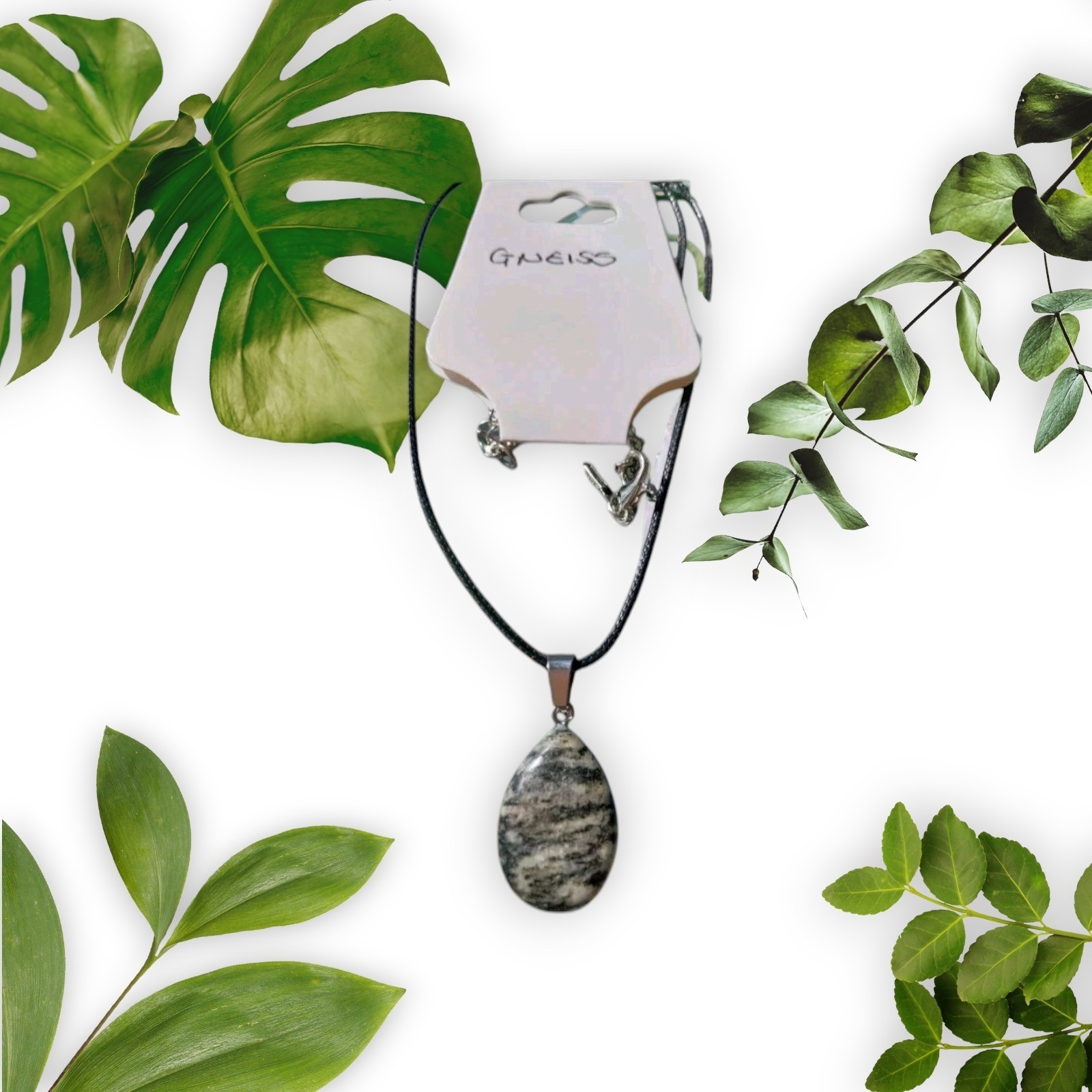 Natural Stone pendant necklaces