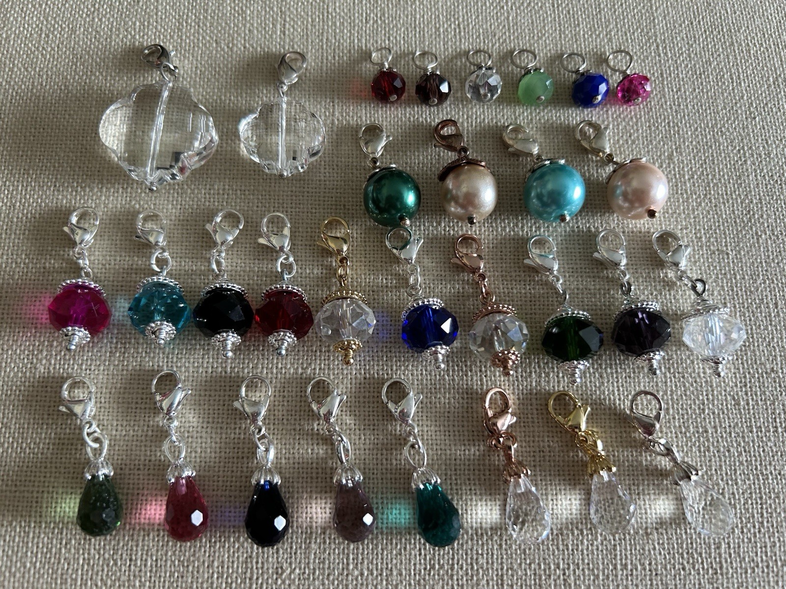 Origami Owl “Your Choice” of Crystal & Pearl Dangles & Birthstone Elements “New”