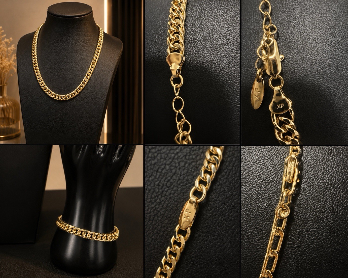 tarnish free. None fades necklace and bracelet 18 inches and has extension