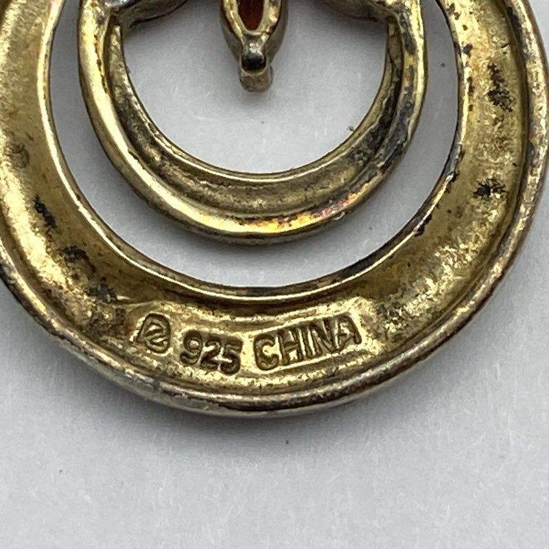 Sterling Silver 925 Jewelry Lot 3pc Mother of Pearl Rose Initial N Pendants